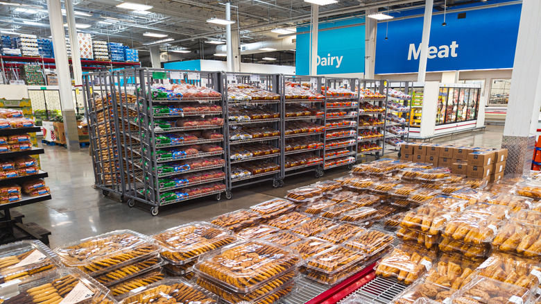 Interior of a Sam's Club