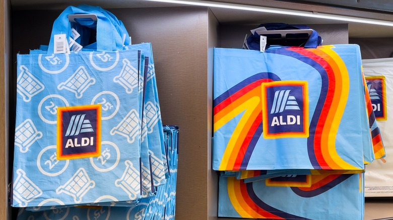 Aldi brand reusable shopping bags for sale